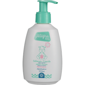 Sabonete Líquido Relaxante Baby Mania de Alegria 200ml