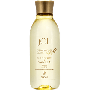 Óleo Desodorante Corporal Joli Vanilla e Coco 200ml