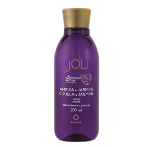 Óleo Desodorante Corporal Joli Ameixa e Jasmine